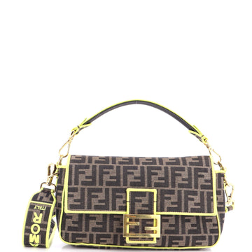 Fendi Baguette Nm Bag Zucca Canvas