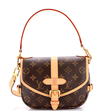Louis Vuitton Saumur Handbag Canvas Bb