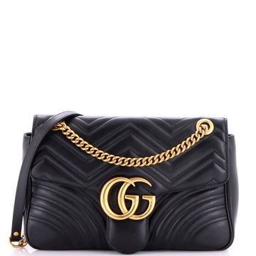 Gucci Gg Marmont Flap Bag Matelasse