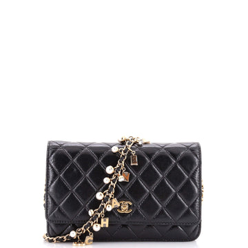 Chanel Pearl Charm Wallet On Chain