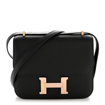 Hermes Epsom Constance 18 Black