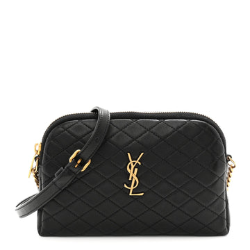 Saint Laurent Lambskin Quilted Gaby