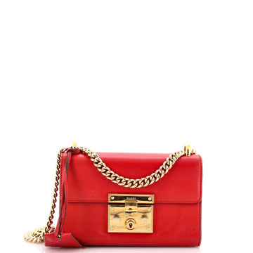 Gucci Padlock Shoulder Bag Leather Small