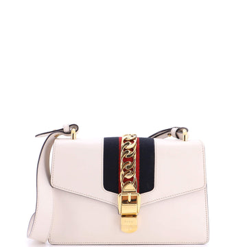 Gucci Sylvie Shoulder Bag Leather Small