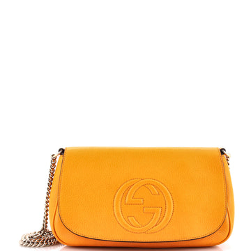 Gucci Soho Chain Crossbody Bag Leather