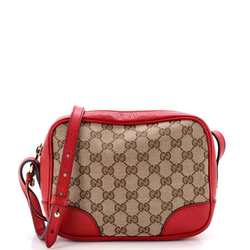 Gucci Bree Disco Crossbody Bag Gg Canvas