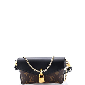 Louis Vuitton Padlock On Strap Handbag