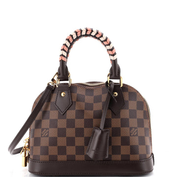 Louis Vuitton Alma Handbag Damier With
