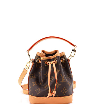 Louis Vuitton Noe Nm Handbag Canvas Nano