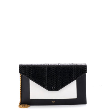 Celine Pocket Envelope Shoulder Bag