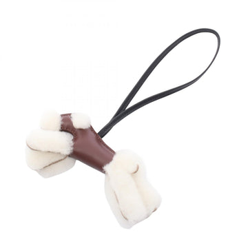 Hermes Buddy Charm Agneau Milo Leather