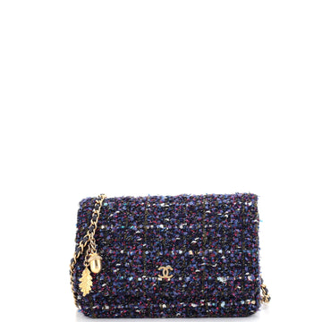 Chanel Wallet On Chain Tweed