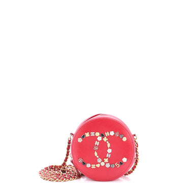 Chanel Lucky Charms Round Clutch With
