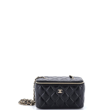 Chanel Classic Vanity Case With Chain