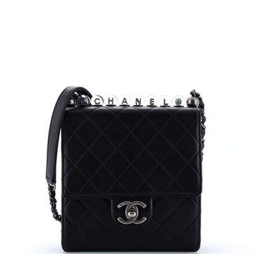 Chanel Chic Pearls Flap Bag Quilted