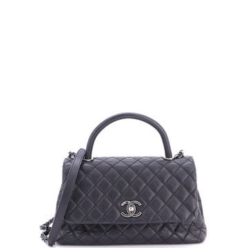 Chanel Coco Top Handle Bag Quilted