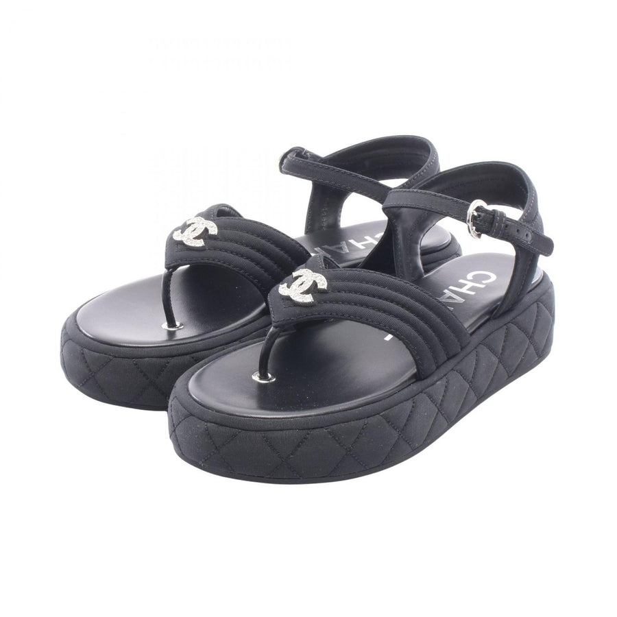 Chanel Matelasse Coco Mark Shoes Sandals