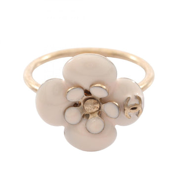 Chanel Coco Mark Flower Ring 10P Gold