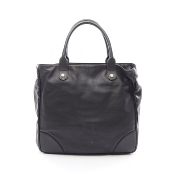 Loewe Anagram Tote Bag Leather Black