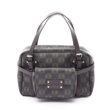 Loewe Anagram Handbag Canvas Leather