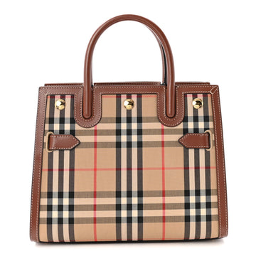Burberry Calfskin Vintage Check Mini Two