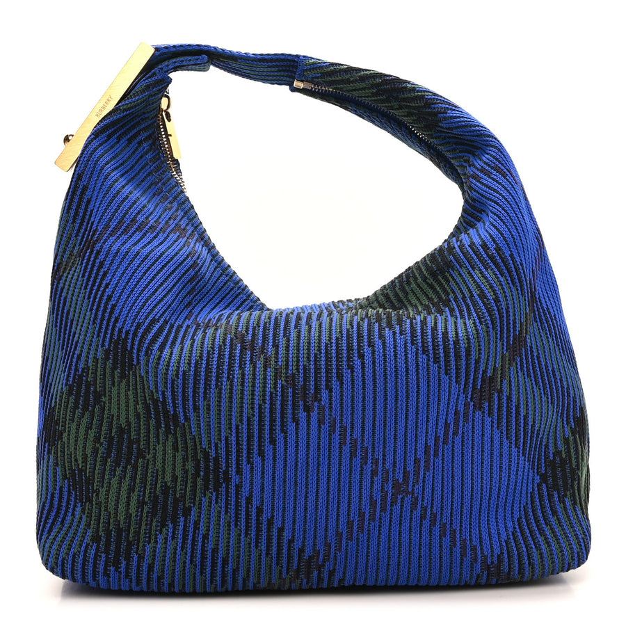 Burberry Canvas Knitted Check Peg Medium