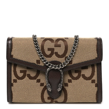 Gucci Jumbo Gg Textured Dollar Calfskin