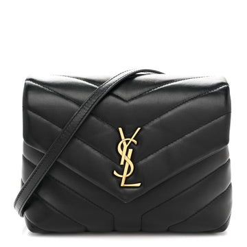 Saint Laurent Calfskin Y Quilted Toy