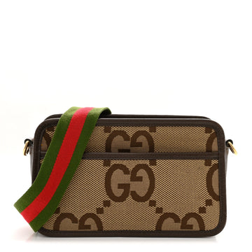 Gucci Jumbo Gg Textured Dollar Calfskin