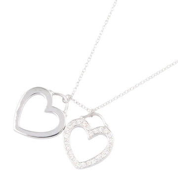 Tiffany＆Co Double Heart Necklace