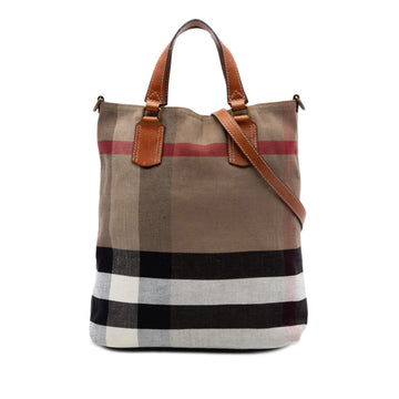Burberry Medium Mega Check Canvas