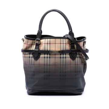Burberry Haymarket Check Ombre Coated