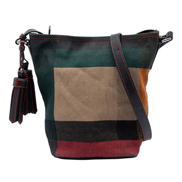 Burberry Mini Mega Check Canvas Ashby