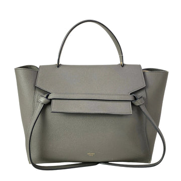 Celine Belt Bag Mini Gray Grained