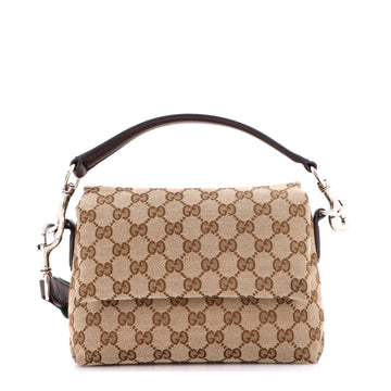 Gucci Convertible Flap Crossbody Bag Gg