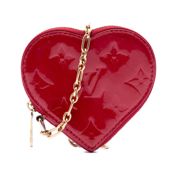 Louis Vuitton Vernis Heart Coin Purse