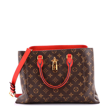 Louis Vuitton Flower Tote Canvas With