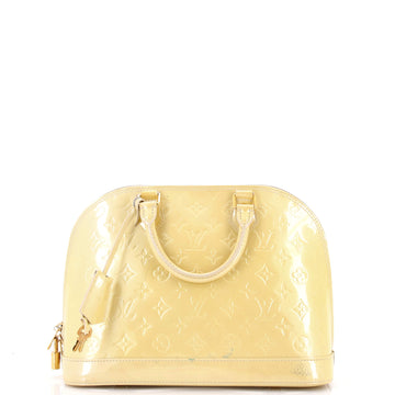 Louis Vuitton Alma Handbag Vernis Pm
