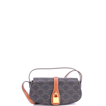 Celine Tabou Clutch With Strap Triomphe