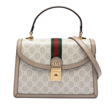 Gucci Small Gg Canvas Web Ophidia Top