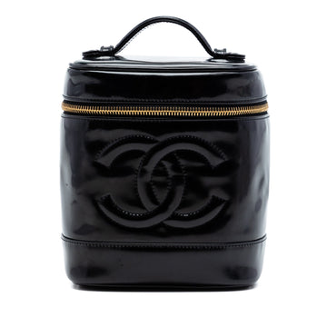 Chanel Cc Patent Vanity Bag Pre-Loved