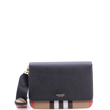 Burberry Mackford Shoulder Bag Leather