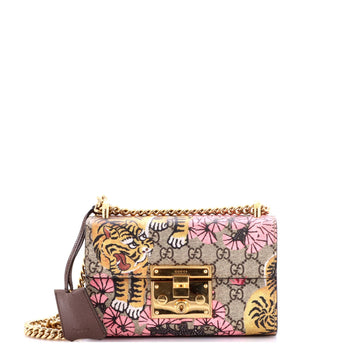 Gucci Padlock Shoulder Bag Bengal Print