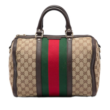 Gucci Medium Gg Canvas Web Joy Boston