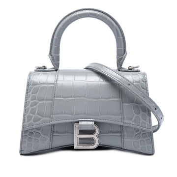 Balenciaga Croc Embossed Calfskin
