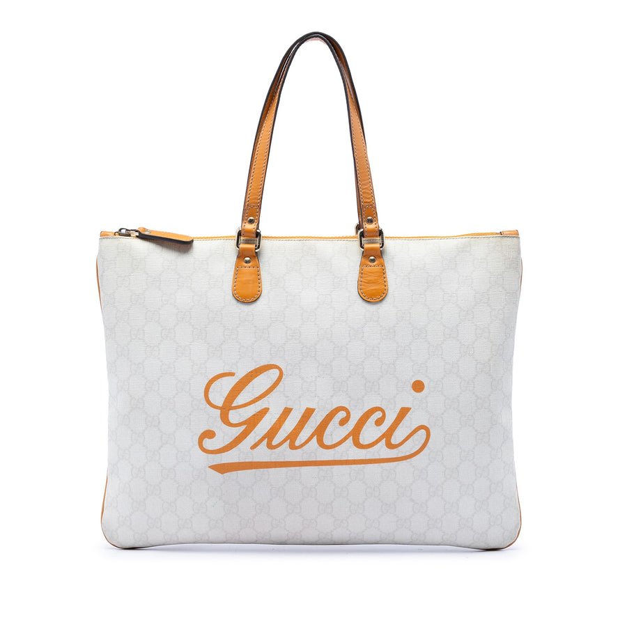 Gucci Large Gg Supreme Heritage Logo