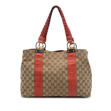 Gucci Medium Gg Canvas Bamboo Libeccio