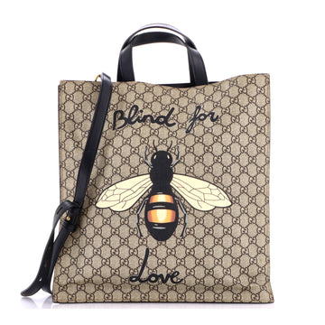 Gucci Convertible Soft Open Tote Printed