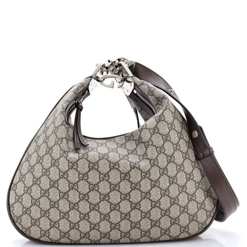 Gucci Attache Shoulder Bag Gg Coated