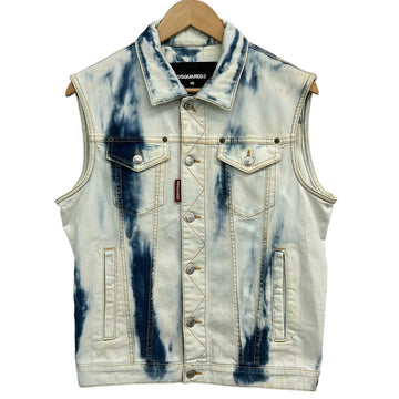 Dsquared2 White Blue Men's Jacket